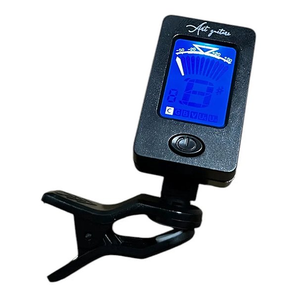 AFINADOR DIGITAL CROMÁTICO ART GUITARS ACD500 PRETO