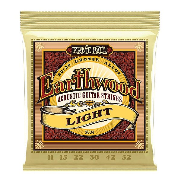 ENCORDOAMENTO PARA VIOLÃO AÇO 0.11  LIGHT ERNIE BALL