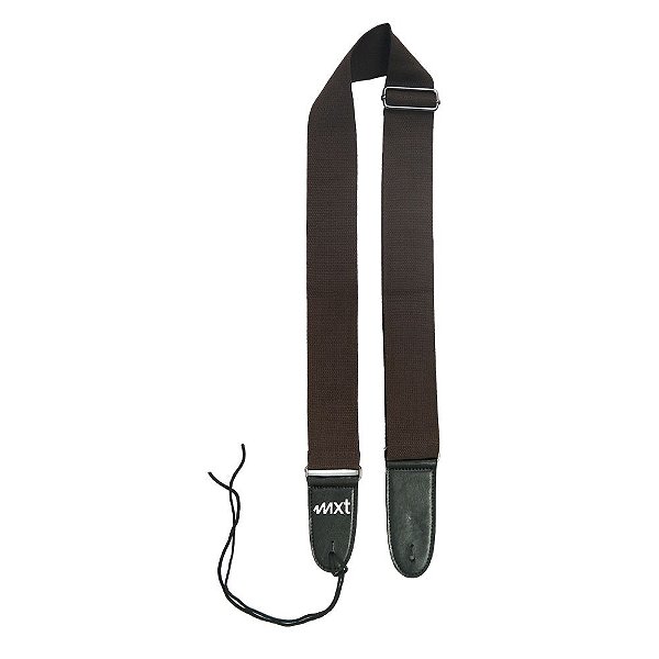 CORREIA TIPO ALÇA PARA VIOLÃO, GUITARRA MXT NY-01M MARROM
