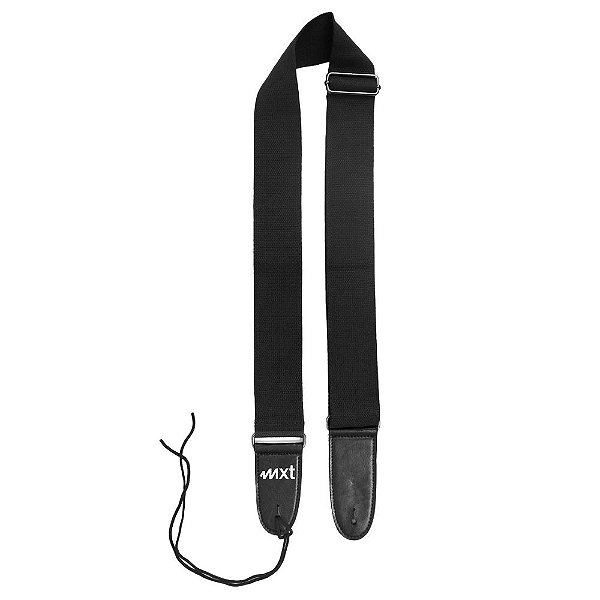 CORREIA TIPO ALÇA PARA VIOLÃO, GUITARRA MXT NY-01P PRETO