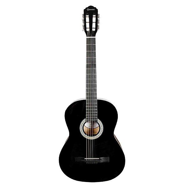 VIOLÃO ACÚSTICO AÇO GIANNINI START S-14 BLACK  S-14 BK