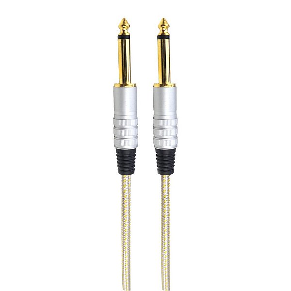 CABO MXT P10+P10 5 METROS REVESTIDO DOURADO MARROM