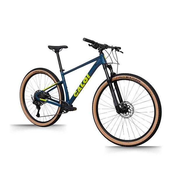Caloi Explorer Pró 2024 11v Azul Shimano Cues