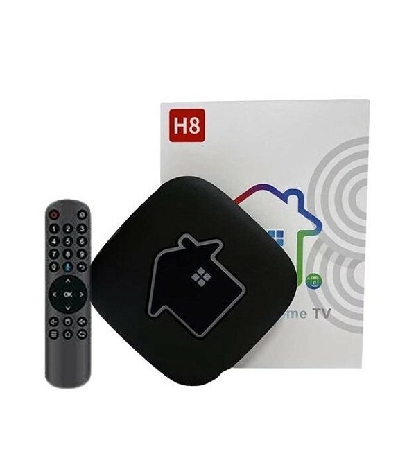 HTV 8 - H8 TV BOX ANDROID 11 IPTV VITALÍCIO WIFI 16GB + 2GB RAM CONTROLE POR VOZ