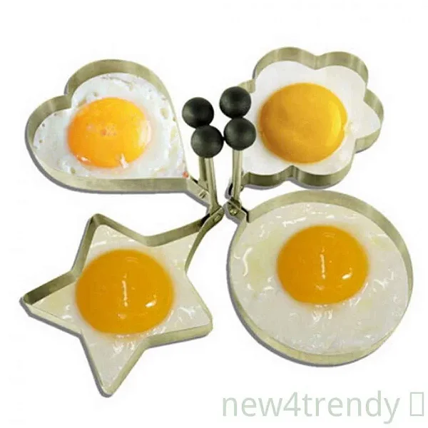Anel De Molde De Aço Inoxidável Para Panqueca, Lindo Ovo Frito, Ferramenta De Cozinha Em Forma Aleatória