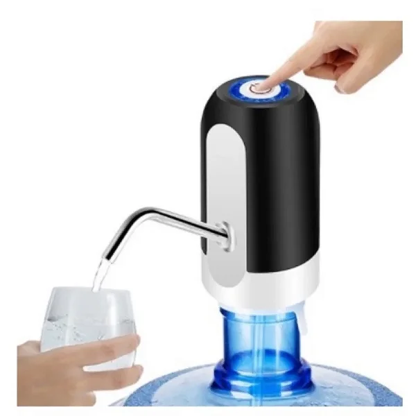 Bomba elétrica universal com carregamento de usb para garrafa de água de galão