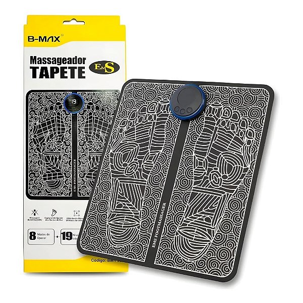 Tapete Massageador Elétrico Para Pés BMax BM-F925 (MASSAGBMF925)
