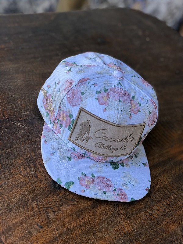 Boné Floral Caçador