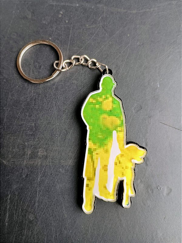 Chaveiro em miniatura ( LOGO CAÇADOR PATRIOTA)