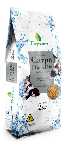 Ração Poytara Carpa Dia A Dia 2kg