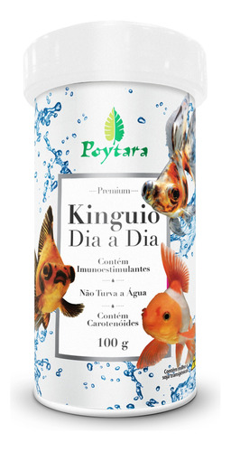 Ração Poytara Kinguio Dia A Dia 100gr
