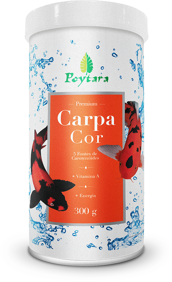 Ração Poytara Premium Carpa Cor 300g