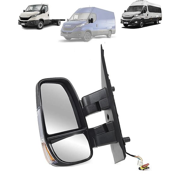 RETROVISOR DAILY 2020 A 2022 ELÉTRICO LADO ESQUERDO