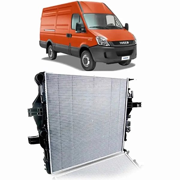 RADIADOR DE ÁGUA DAILY EURO 5 2013 a 2018