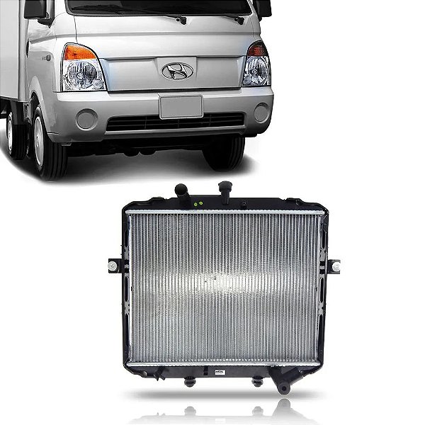 Radiador de Água Hyundai Hr 2004 2005 2006 2007 2008 2009 2010 2011 2012