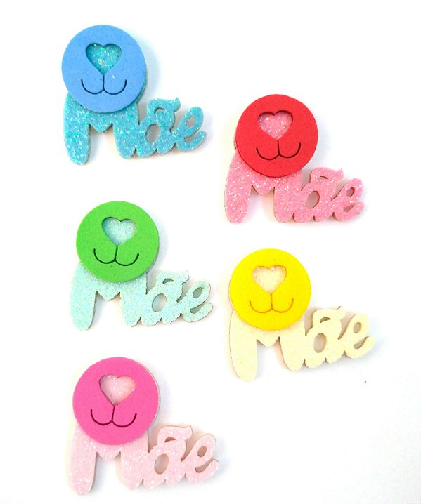 5 Adesivos Pet Mãe Dog