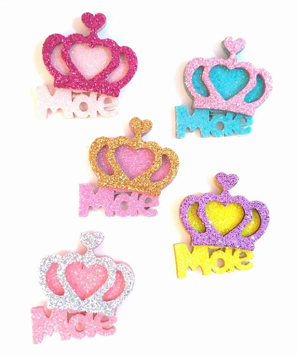 5 Adesivos Pet Mãe Princesa