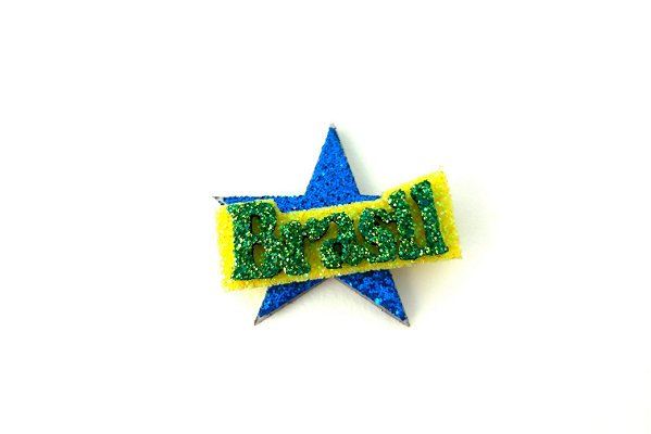 1 Adesivo Pet Estrela do Brasil