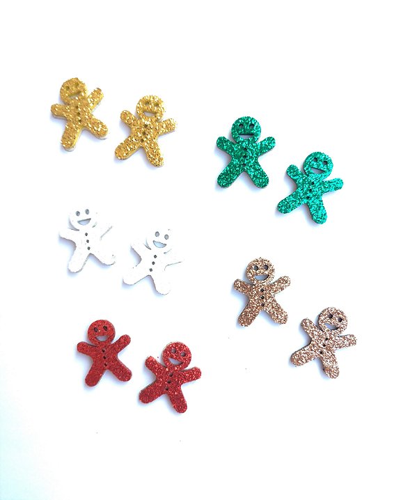 10 Adesivos Pet Biscoito Natal