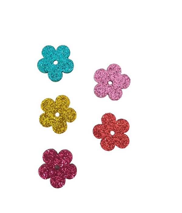 10 Adesivos Pet Flor