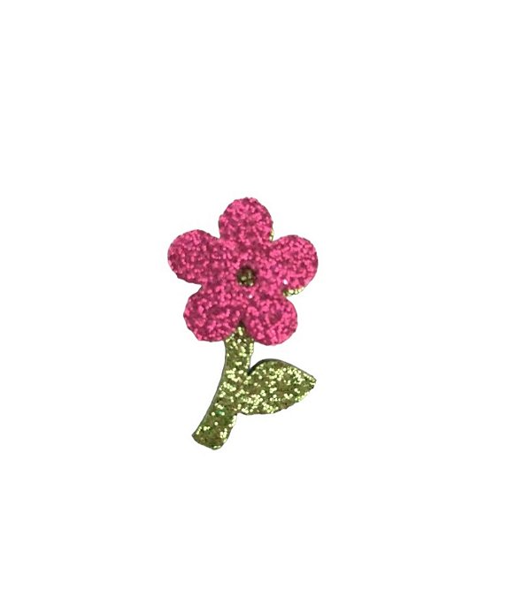 1 Adesivo Pet Flor Caule Pink