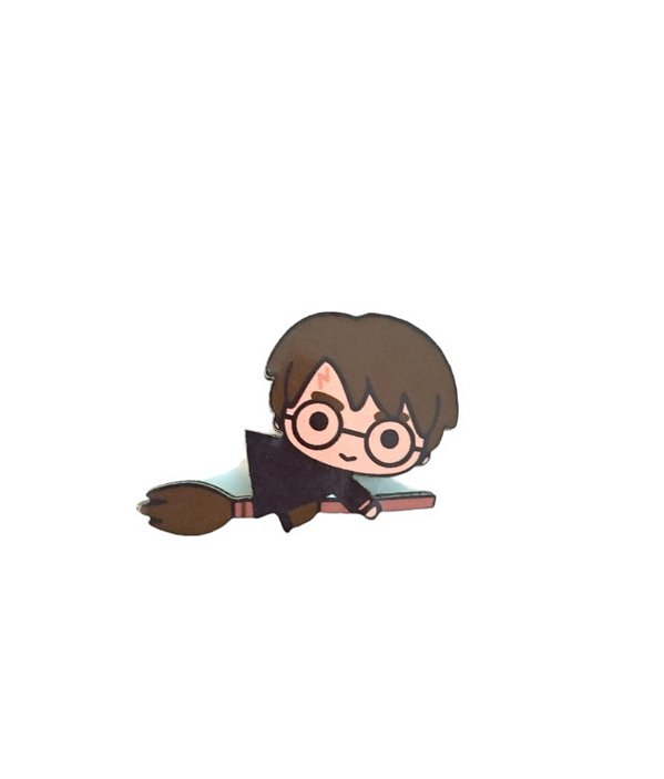 1 Adesivo Pet Harry Potter Vassoura Luxo