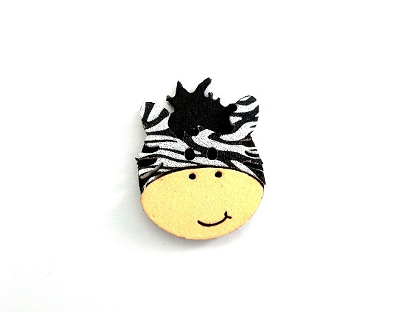 25 Adesivos Pet Zebra