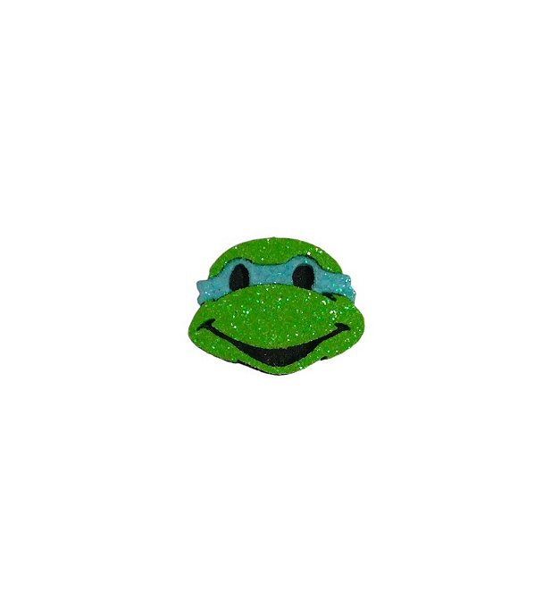 25 Adesivos Pet Tartaruga Ninja Azul