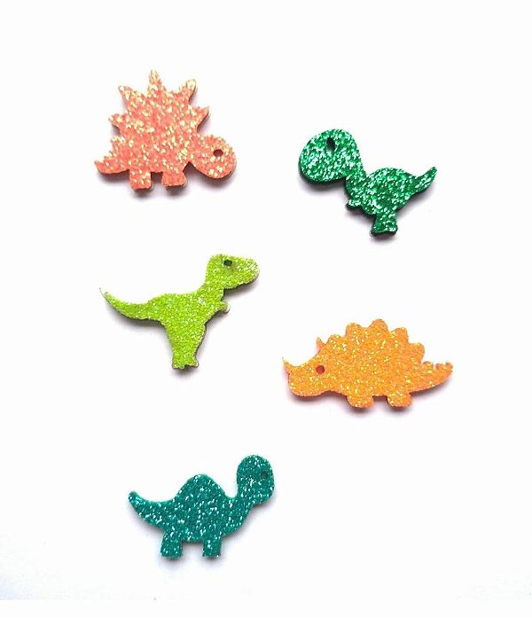 60 Adesivos Pet Dinossauro