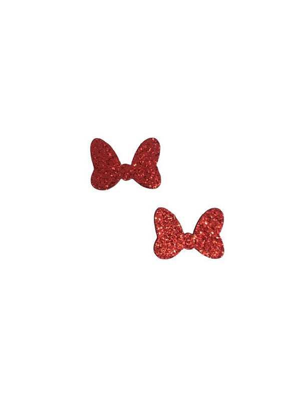 60 Adesivos Pet Lacinho Vermelho