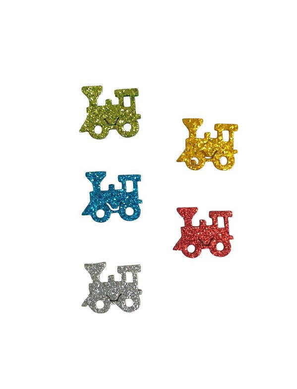 10 Adesivos Pet Trem