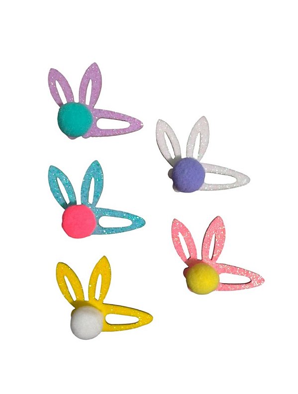 5 Adesivos Pet Tic Tac Orelha Pompom pascoa