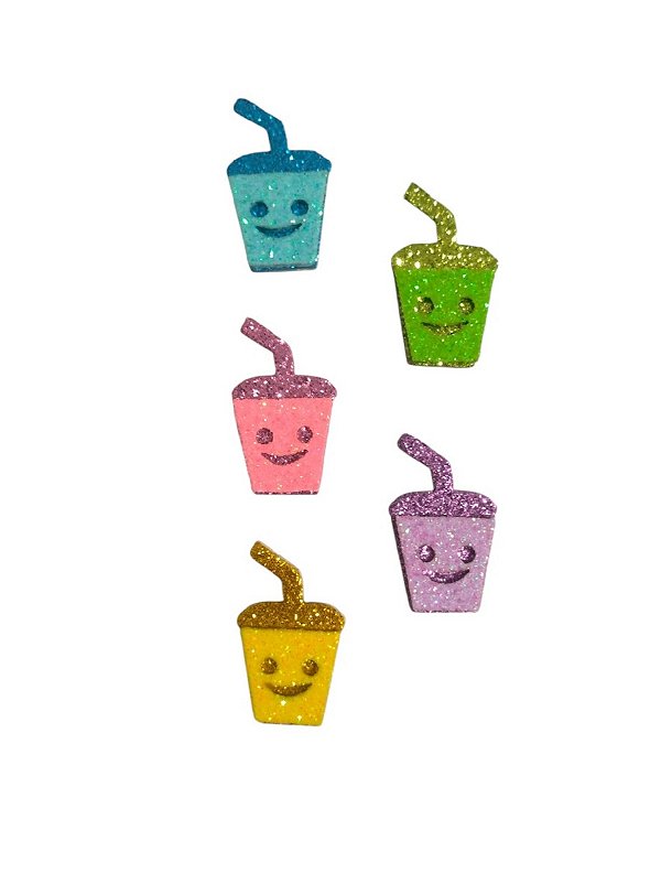 5 Adesivos Pet Milk Shake