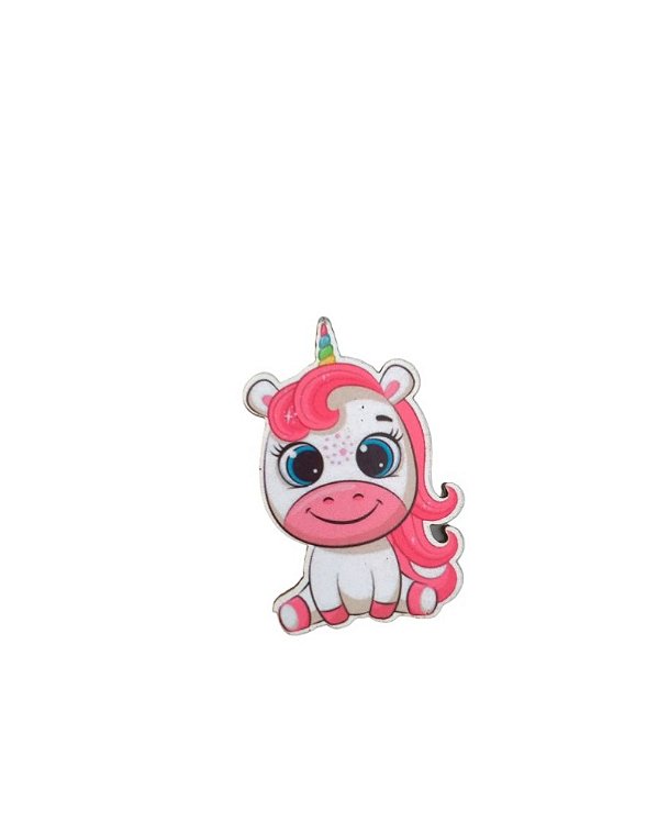 25 Adesivos Pet Unicornio