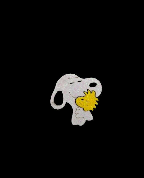 1 Adesivo Pet Snoop Passarinho