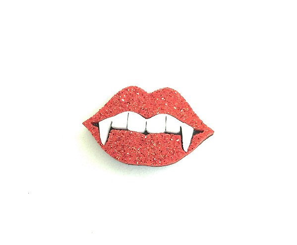 25 Adesivos Pet Boca Vampiro Halloween