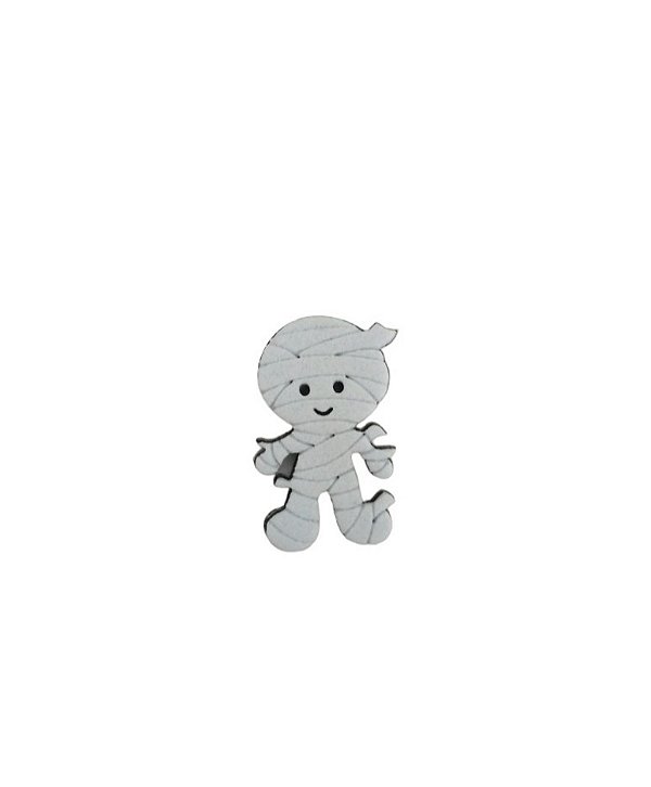 25 Adesivos Pet Mumia Halloween