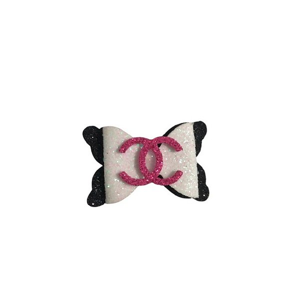 1 Laço Adesivo Pet Chanel