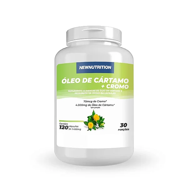 Óleo de Cártamo Newnutrition 120caps
