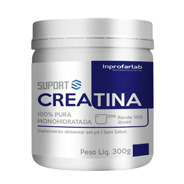 Creatina Em Pó 100% Pura 300g Laudo 100% Aprovado Inprofar