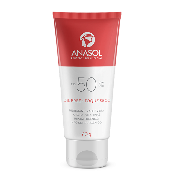 Anasol Protetor Solar Facial Oil Free Fps 50