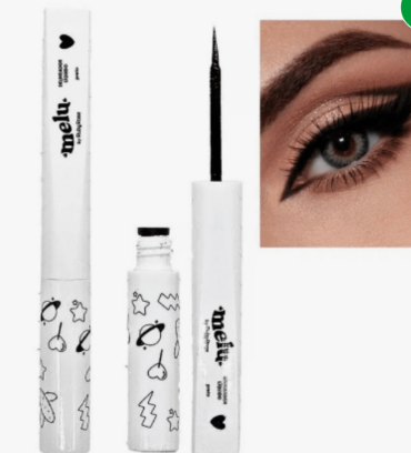 DELINEADOR LIQUIDO PRETO MELU RUBYROSE