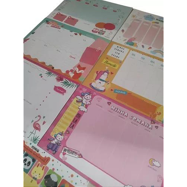 Planner Organizador Semanal 7 Dias