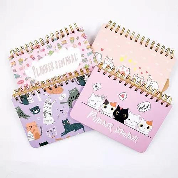 Kit Planner Não Datado Papelaria Fofa