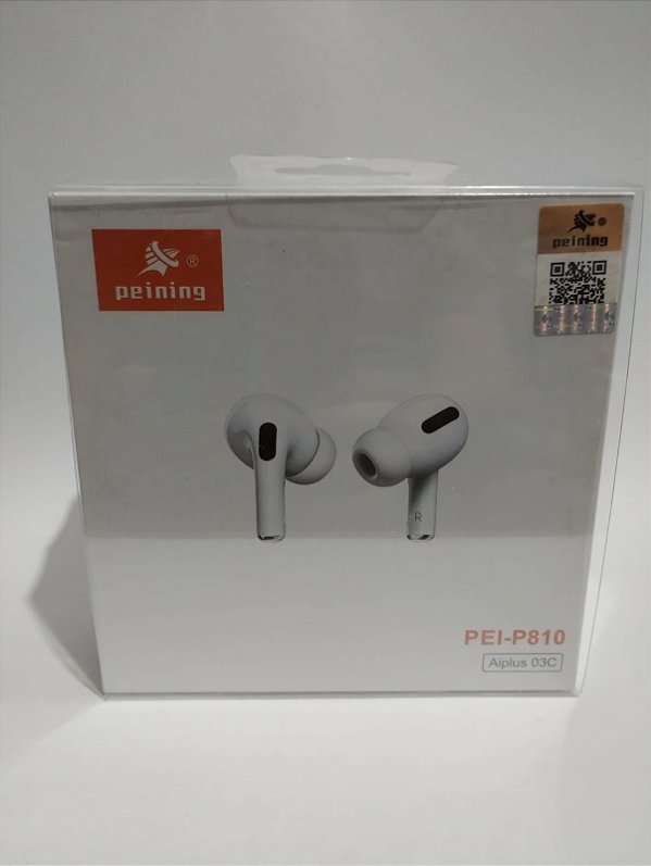 Fone de ouvido bluetooth Branco