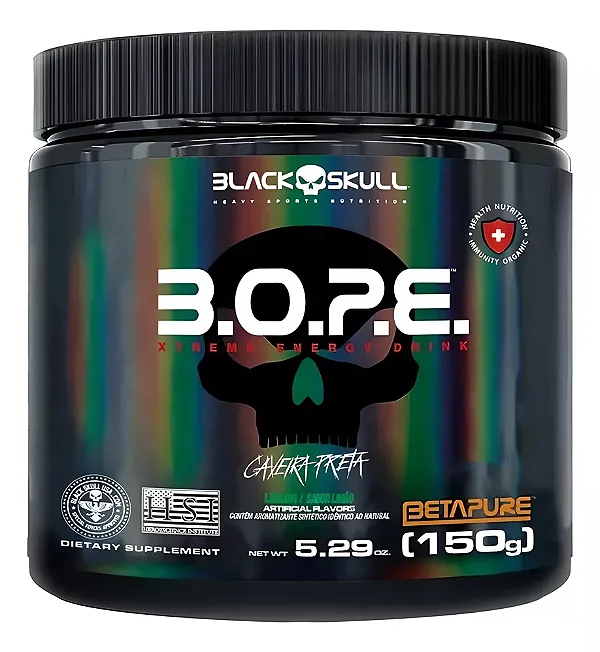 Pré treino Bope 150g - Black Skull