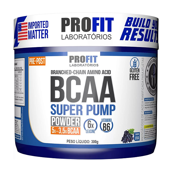 Bcaa em pó Super Pump 300g - Profit