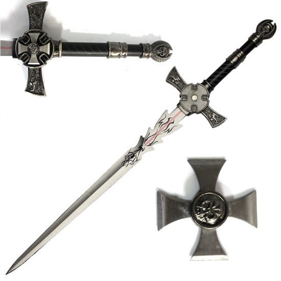 Espada Medieval A Cruz de Ferro Caveira