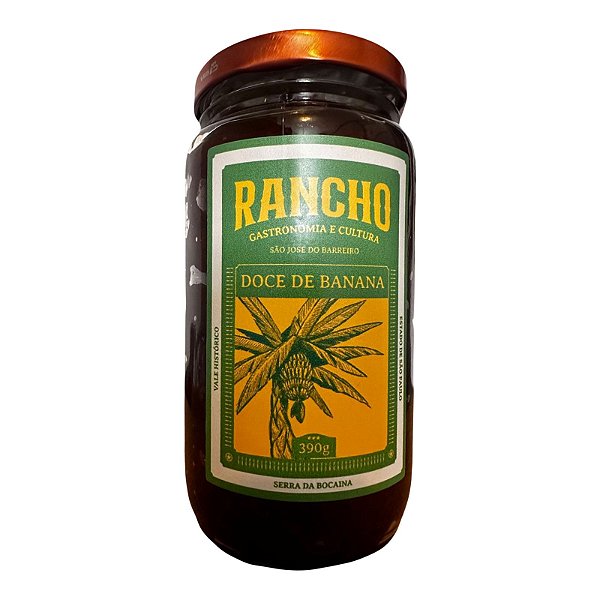 Doce de Banana cremoso Rancho 390g