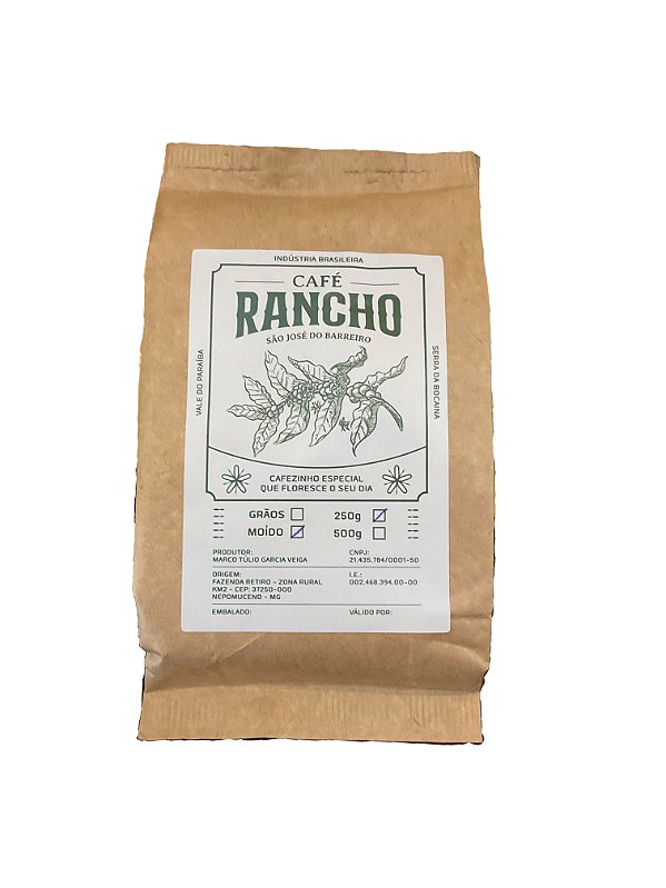 Café Rancho 100% arábica moído 250g